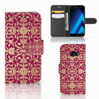 Wallet Case Samsung Galaxy A3 2017 Barok Pink
