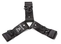 Walkstool - Versterking Strap Steady - Uitneembaar met Camping Kruk Comfort Modellen - Zwarte Kleur - Onesize