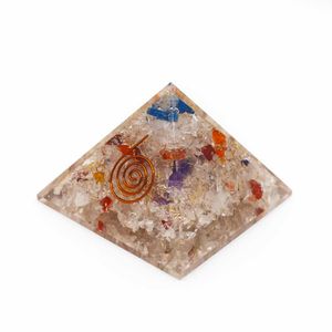 Orgonite Piramide Chakra (70 mm)