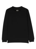 Rick Owens Kids sweat Level T en jersey - Noir