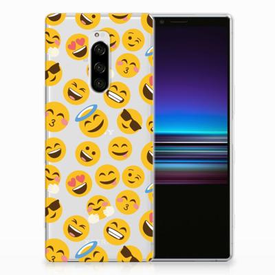 Sony Xperia 1 TPU bumper Emoji