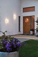 Konstsmide Monza Small 7900-800 LED-buitenlamp (wand) Energielabel: G (A - G) LED LED vast ingebouwd 3 W Brons - thumbnail