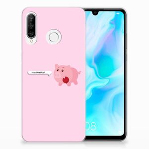 Huawei P30 Lite Telefoonhoesje met Naam Pig Mud