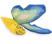 YEOWWW Organisch zeer sterk crinkle kattenkruid kattenspeelgoed (1 x Blauw L6cm H 7cm)