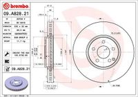 Remschijf 09A82821 - thumbnail