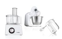 Bosch MFQ4080 mixer Handmixer 500 W Zilver, Wit - thumbnail