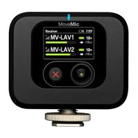 Shure MoveMic Receiver - Cold Shoe monteerbare camera-ontvanger voor MoveMic Lavalier-microfoons, compatibel met de meeste DSLR-camera's en computers, ideaal voor makers van mobiele inhoud (MV-R-Z6)