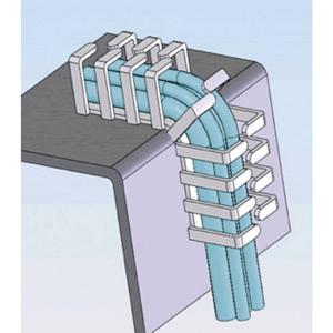 Richco RX1616-4 RX1616-4 Kabelbundelhouder 16 mm (max) Grijs 1 stuk(s)