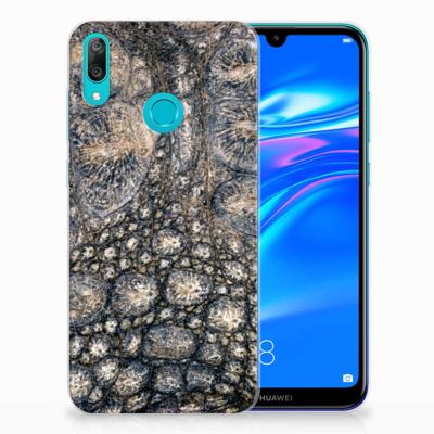 Huawei Y7 2019 TPU Hoesje Krokodillenprint Huawei Y7 2019 TPU Hoesje Krokodillenprint
