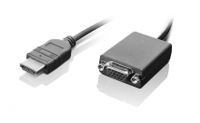 Lenovo 0B47069 HDMI / VGA Adapter [1x HDMI-stekker - 1x VGA-bus] Zwart - thumbnail