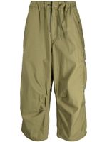 Neighborhood pantalon cargo en coton à lien de resserrage - Vert