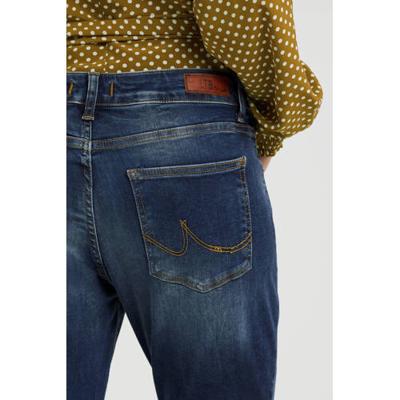 OBJECT high waist slim fit jeans OBJKELLY medium blue denim