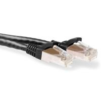 ACT FB7903 netwerkkabel 3 m Cat6a S/FTP (S-STP) zwart - netwerkkabel (3 m, Cat6a, S/FTP (S-STP), RJ-45, zwart)