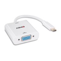 Lindy 43355 video kabel adapter USB Type-C VGA (D-Sub) Wit - thumbnail