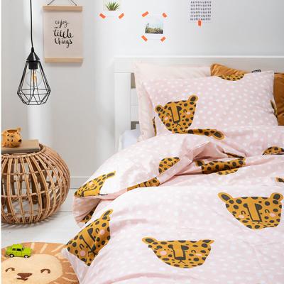 Fresh&Co  Kids Pink Panther Dekbedovertrek 140 x 200 cm - Kinderovertrek Dekbedovertrek