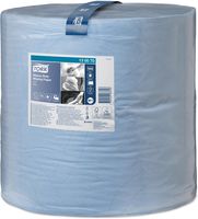 Tork Heavy Duty poetspapier rol 2-laags, systeem W1, blauw