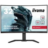 Iiyama GCB3280QSU-B1 ETE VA, Curved Gaming monitor Energielabel F (A - G) 80 cm (31.5 inch) 2560 x 1440 Pixel 16:9 0.2 ms DisplayPort, HDMI, Hoofdtelefoon (2.5 - thumbnail