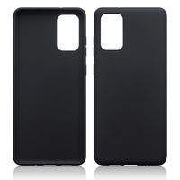 Qubits - Softcase hoes - Samsung Galaxy S20 Plus - Zwart