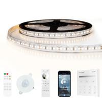 8 meter - 1920 leds complete led strip set helder wit pro - thumbnail