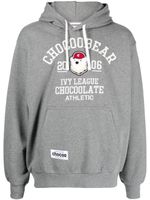 CHOCOOLATE hoodie en coton à logo brodé - Gris