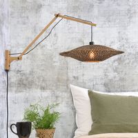 GOOD&MOJO Wandlamp Bali 60cm, Bamboe - thumbnail