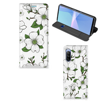 Sony Xperia 10 III Smart Cover Dogwood Flowers