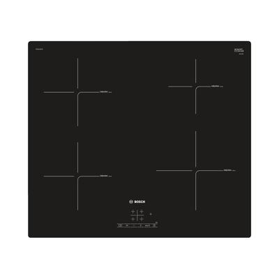 Bosch Serie 4 PUE611BF1E kookplaat Zwart Ingebouwd Zone van inductiekookplaat 4 zone(s) Bosch Serie 4 PUE611BF1E kookplaat Zwart Ingebouwd Zone van inductiekookplaat 4 zone(s)