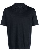 Theory Brenan short-sleeve polo shirt - Bleu