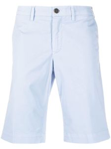 Canali stretch-cotton Bermuda shorts - BLUE