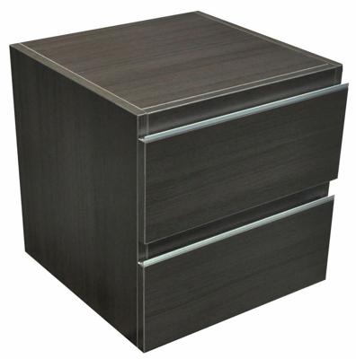 Mueller ladekast 45x45cm houtnerf grijs Mueller ladekast 45x45cm houtnerf grijs