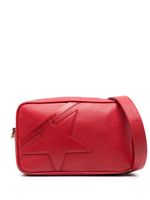 Golden Goose sac à bandoulière Mini Star en cuir - Rouge