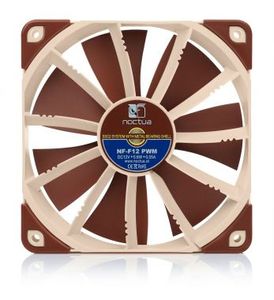 Noctua NOC-NF-F12-PWM Computer behuizing Ventilator 12 cm Beige, Bruin 1 stuk(s)