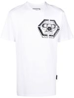 Philipp Plein t-shirt à logo Hexagon imprimé - Blanc - thumbnail