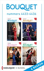 Bouquet e-bundel nummers 4433 - 4436 - Cathy Williams, Heidi Rice, Julia James, Jadesola James - ebook