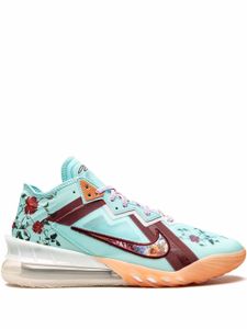 Nike "baskets LeBron 18 Low ""Floral""" - Bleu