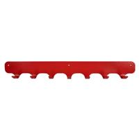 Gorillz Rounded Seven - Wandkapstok - 67 x 6 x 7,8 mm - Rood