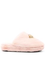 Versace chaussons La Medusa texturées - Rose - thumbnail