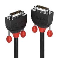 LINDY 36261 2m DVI-I Single Link kabel, Black Line