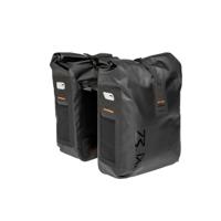 New Looxs Varo Racktime waterdichte dubbele fietstas - 40 liter (Kleur: zwart)