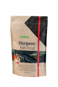 Velda Sturgeon Fish Food - 3mm Proteïnekorrels voor Steuren, 1000ml, Geschikt voor Alle Watertemperaturen