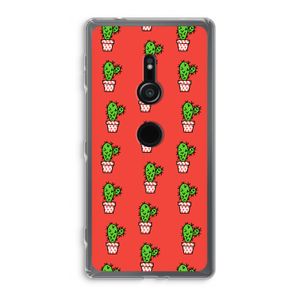 Mini cactus: Sony Xperia XZ2 Transparant Hoesje