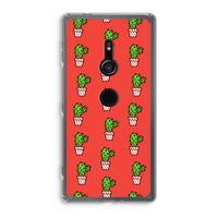 Mini cactus: Sony Xperia XZ2 Transparant Hoesje