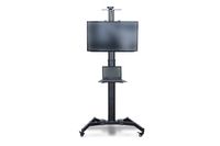 Digitus DA-90370 70 Portable flat panel floor stand Zwart flat panel vloer standaard - thumbnail