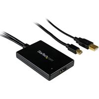StarTech.com Mini-DisplayPort op HDMI-adapter - HDMI-adapter voor TV - Computer Monitor Adapter - mDP naar HDMI - TV-adapter met USB Audio (MDP2HDMIUSBA)