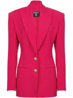 Balmain blazer 2-Button en laine - Rose