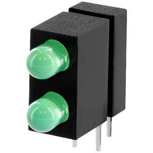 Vossloh Schwabe WU-B-D-3102-3200-2 LED-module Groen 3 mm 15 mcd Bulk