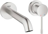 Essence New M-Size Inbouw Wastafelkraan183mm Supersteel - thumbnail