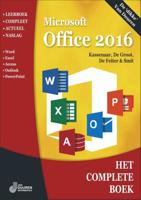 Het Complete Boek Office 2016 - Peter Kassenaar - Paperback (9789059408890)