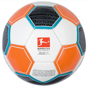 Derbystar Mini Voetbal Bundesliga V21 Wit oranje zwart