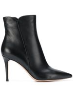 Gianvito Rossi pointed ankle boots - Noir - thumbnail